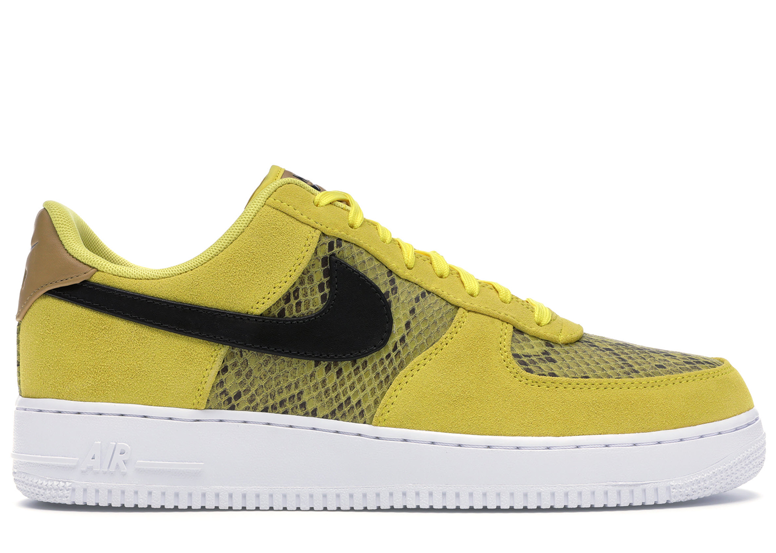 yellow nike af1