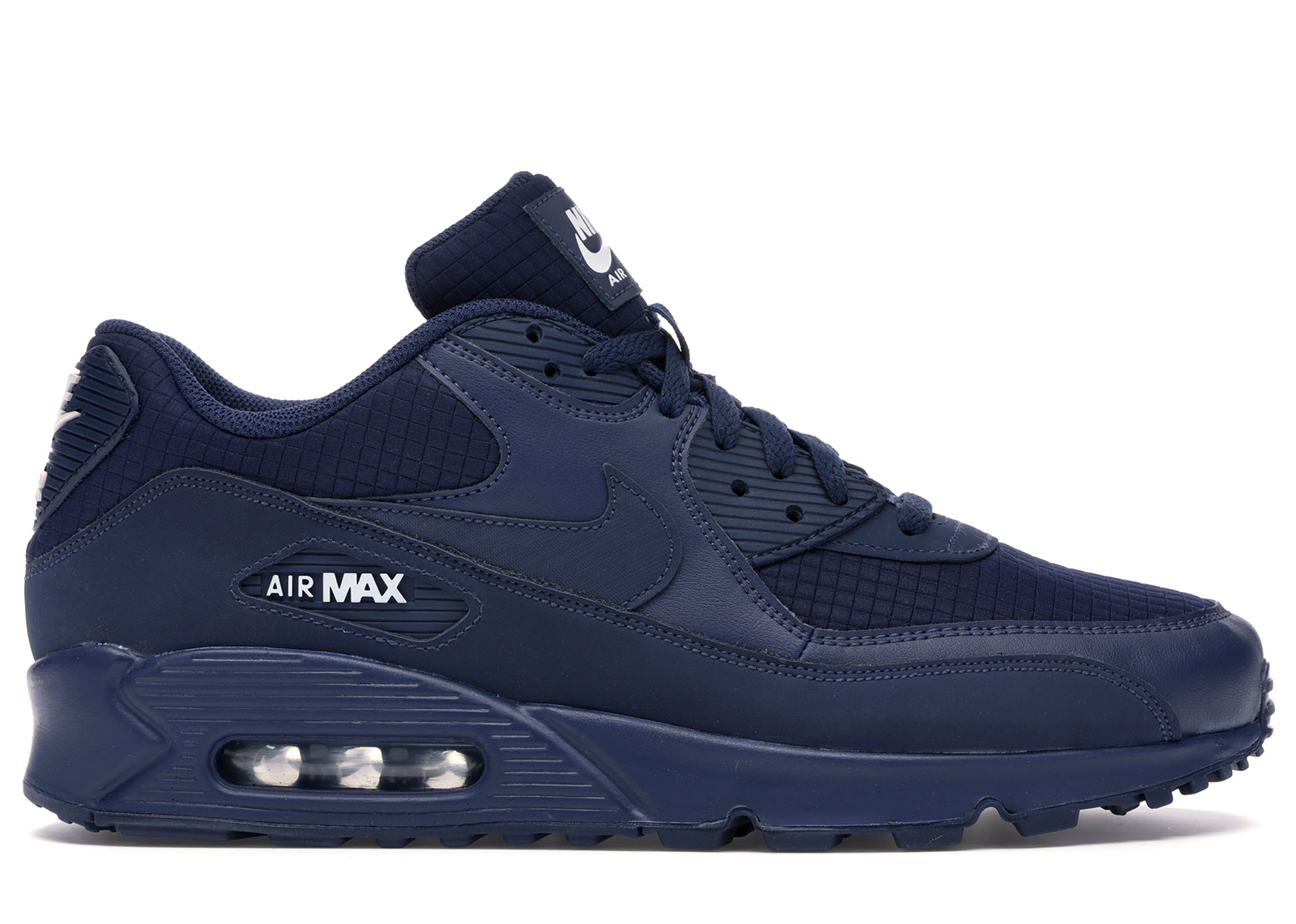 navy blue air max 90 mens