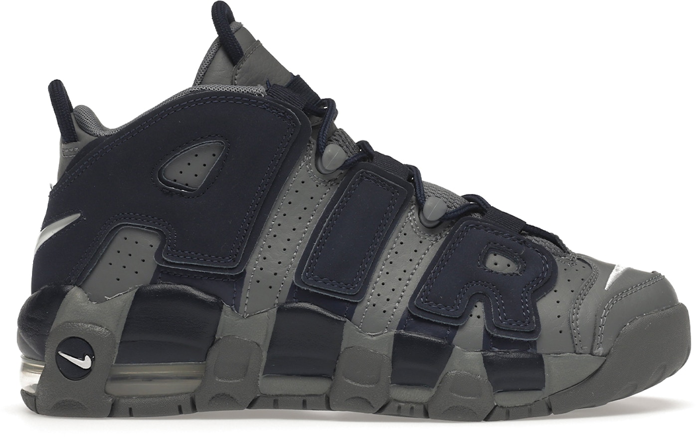 Nike Air More Uptempo 96 Cool Grey Midnight Navy (GS) - 415082-009