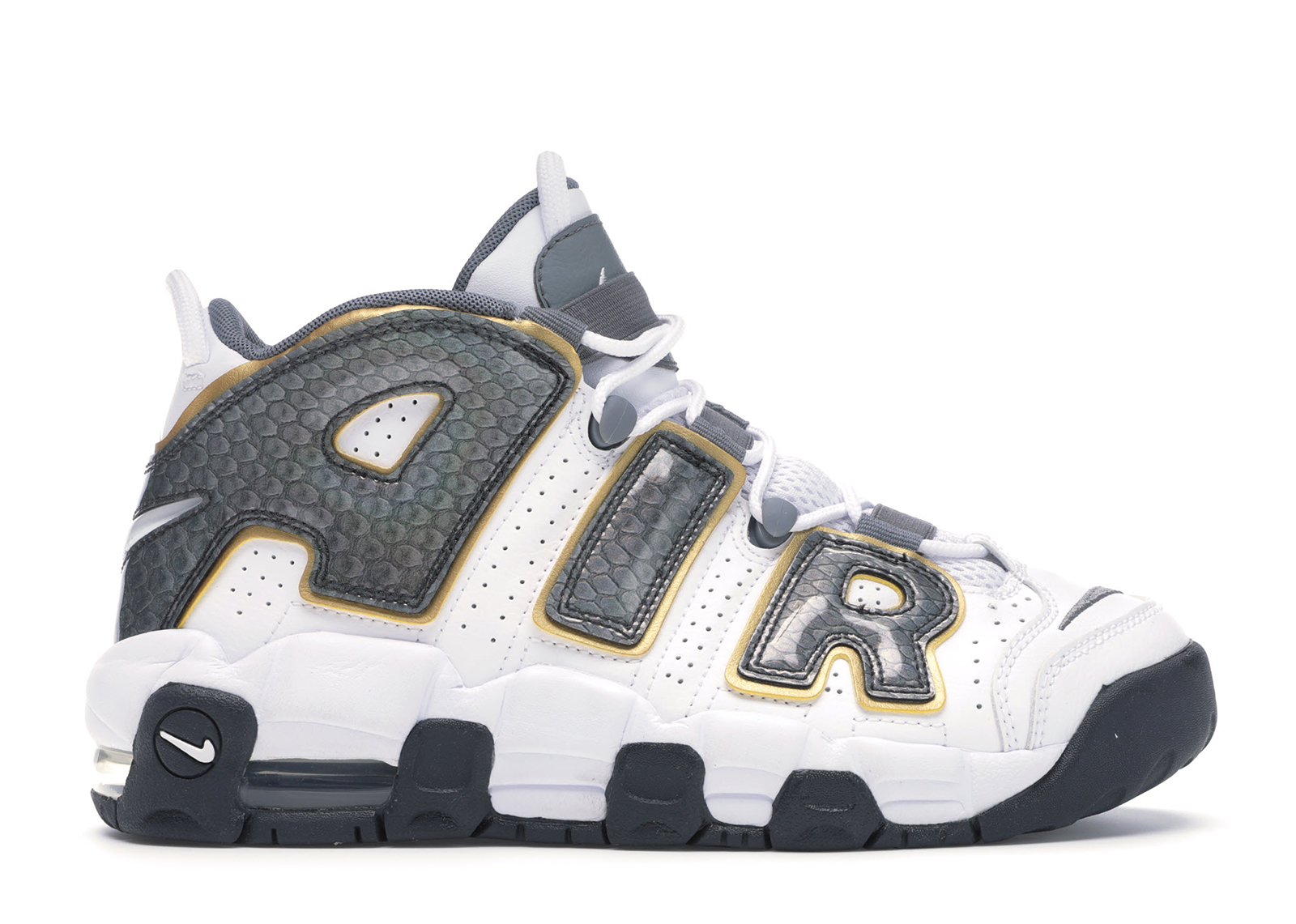 Nike Air More Uptempo White Anthracite 