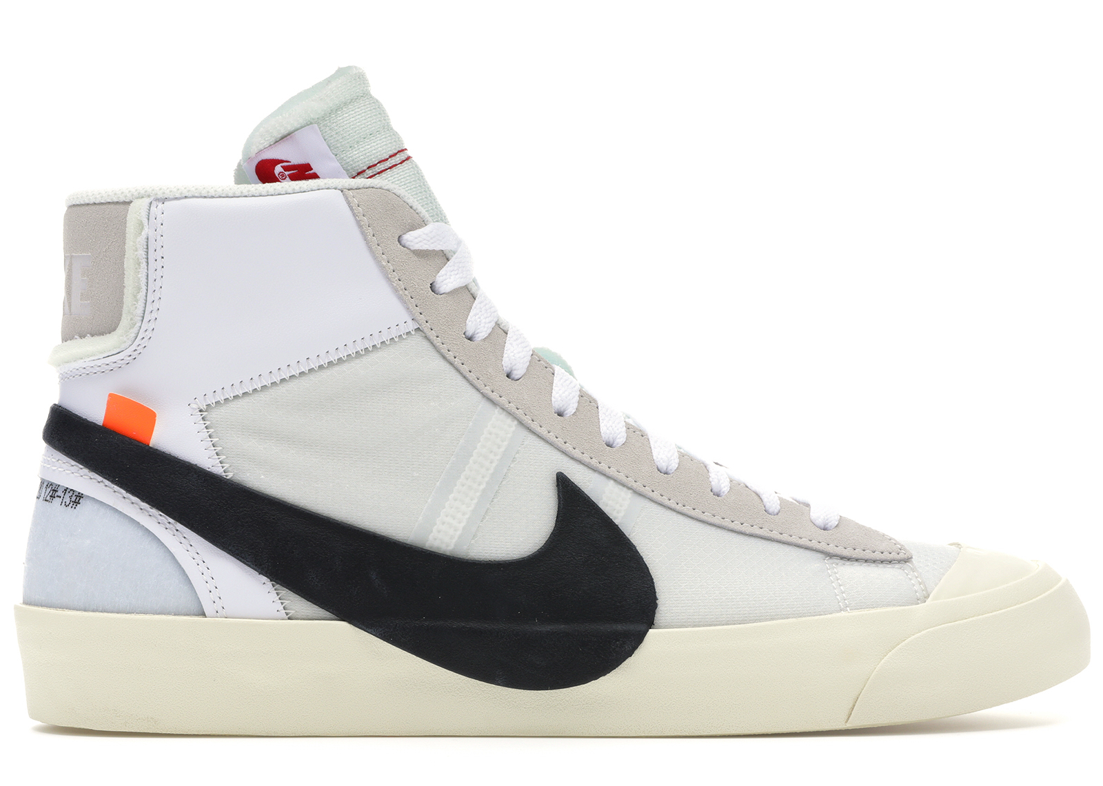 nike blazer mid white and red