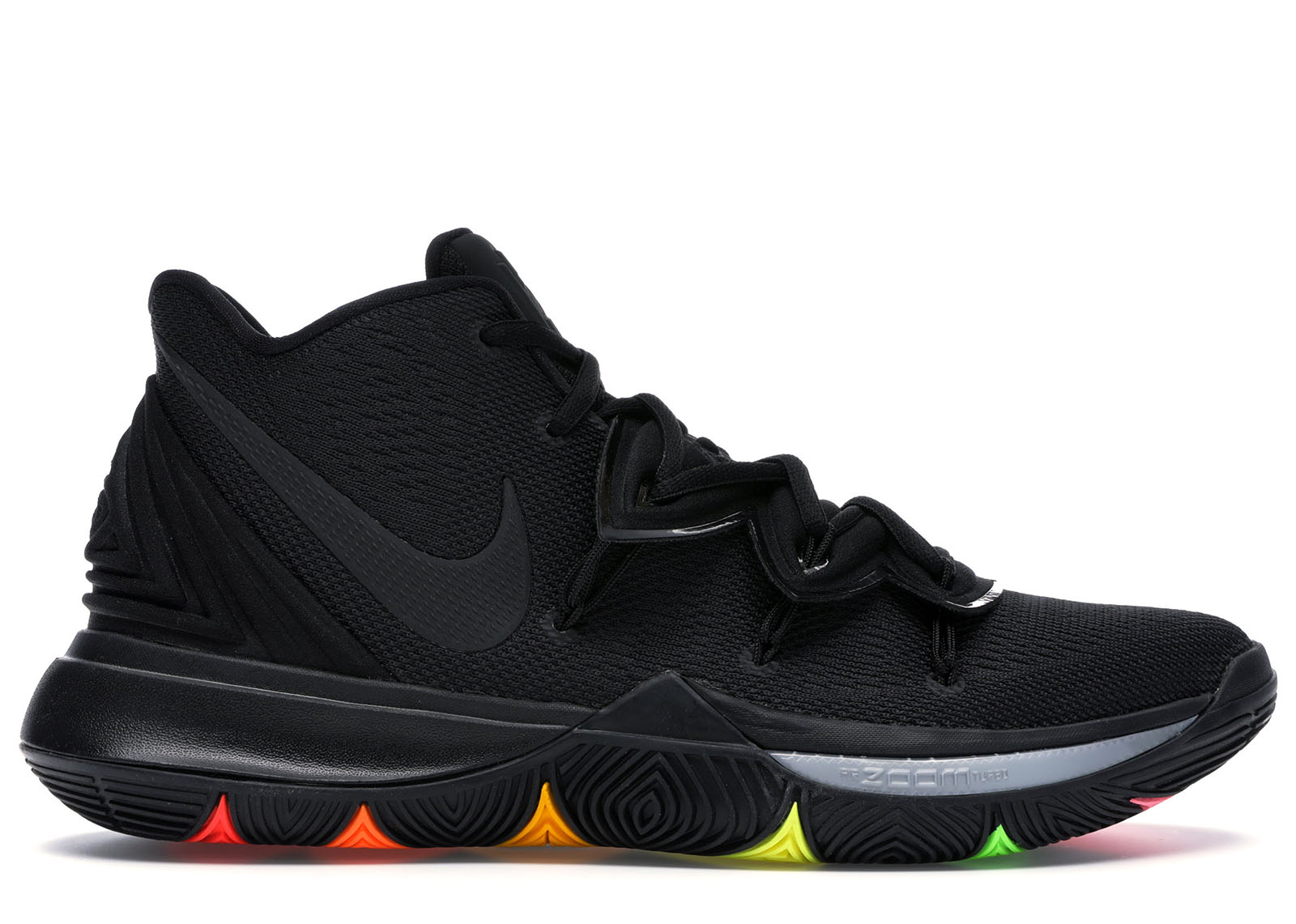 Nike Kyrie 5 Black Rainbow Soles 