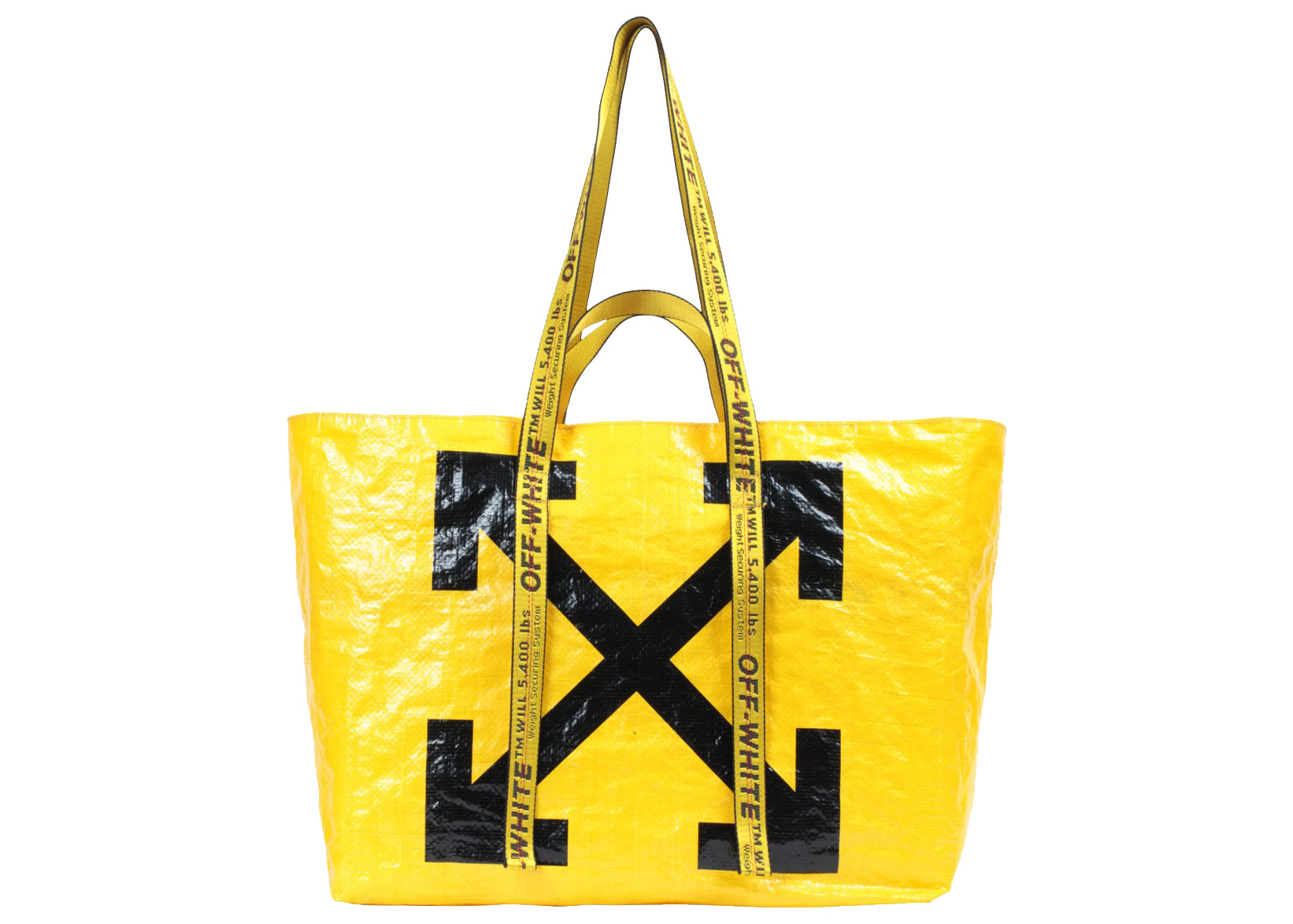 off white bag tote