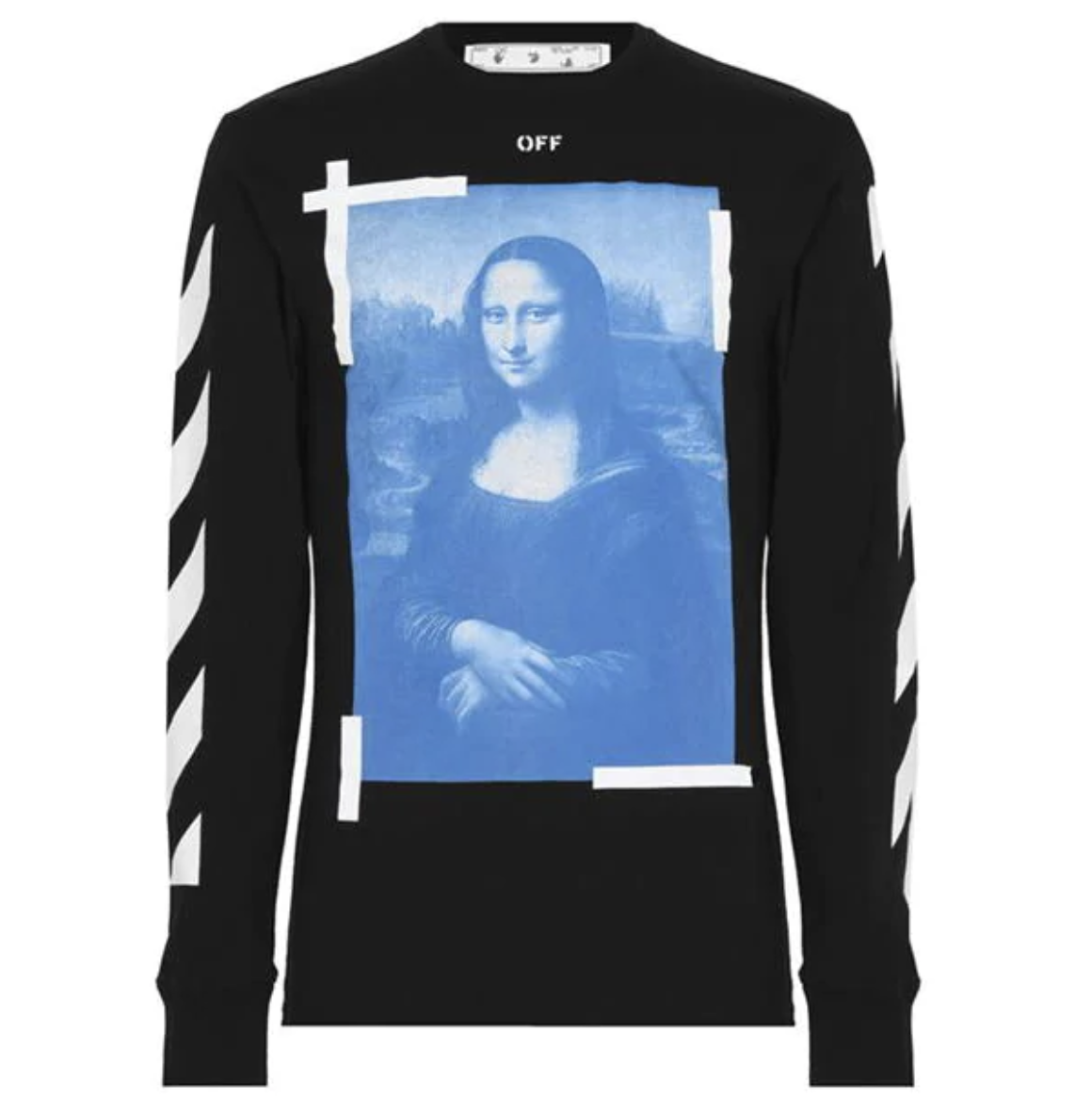 Pre-owned Off-white  Mona Lisa Longsleeve T-shirt Black