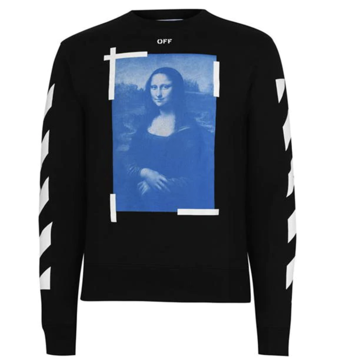Pre-owned Off-white  Mona Lisa Sweatshirt Black