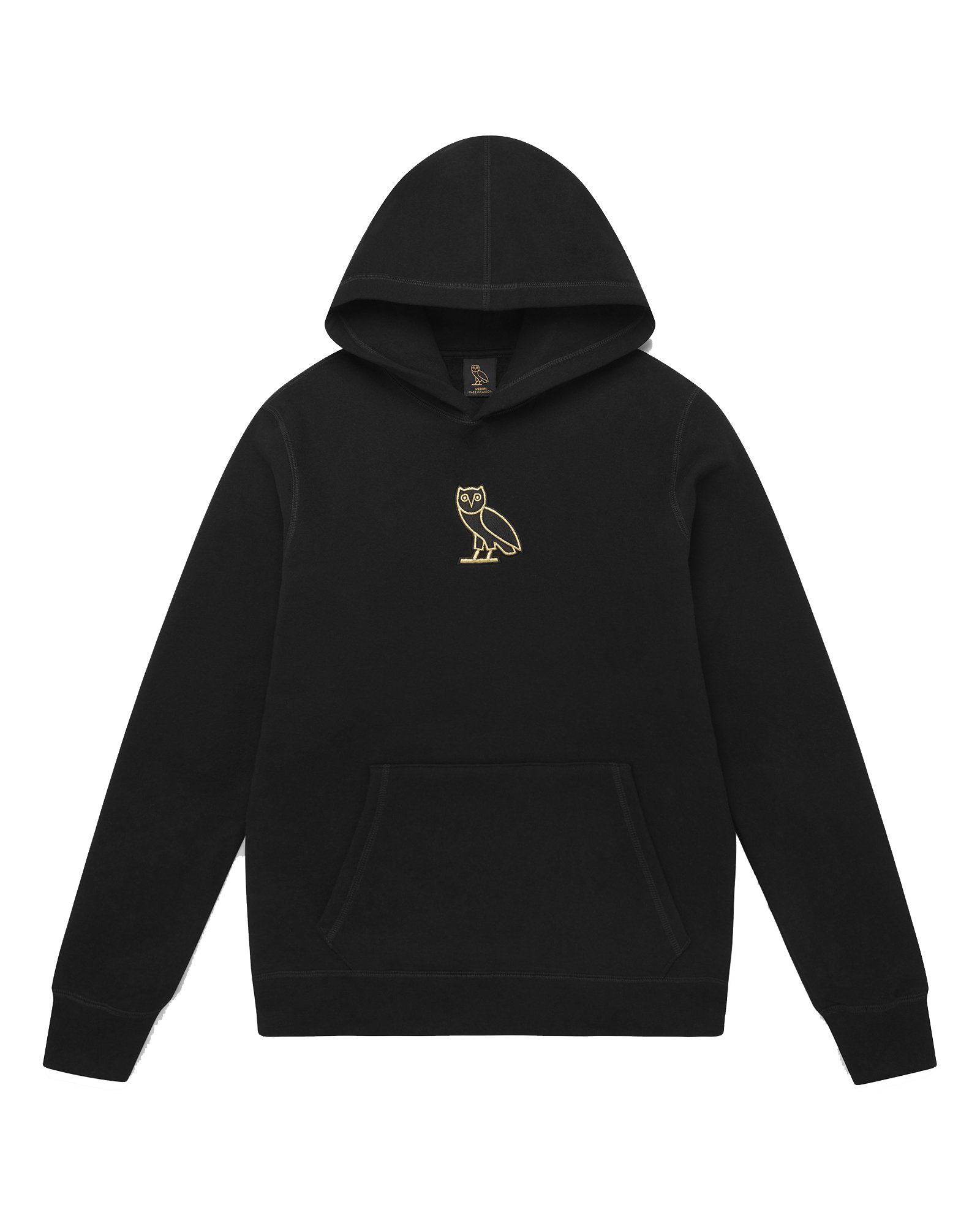 Pre-owned Ovo Classic Owl Hoodie (fw20) Black