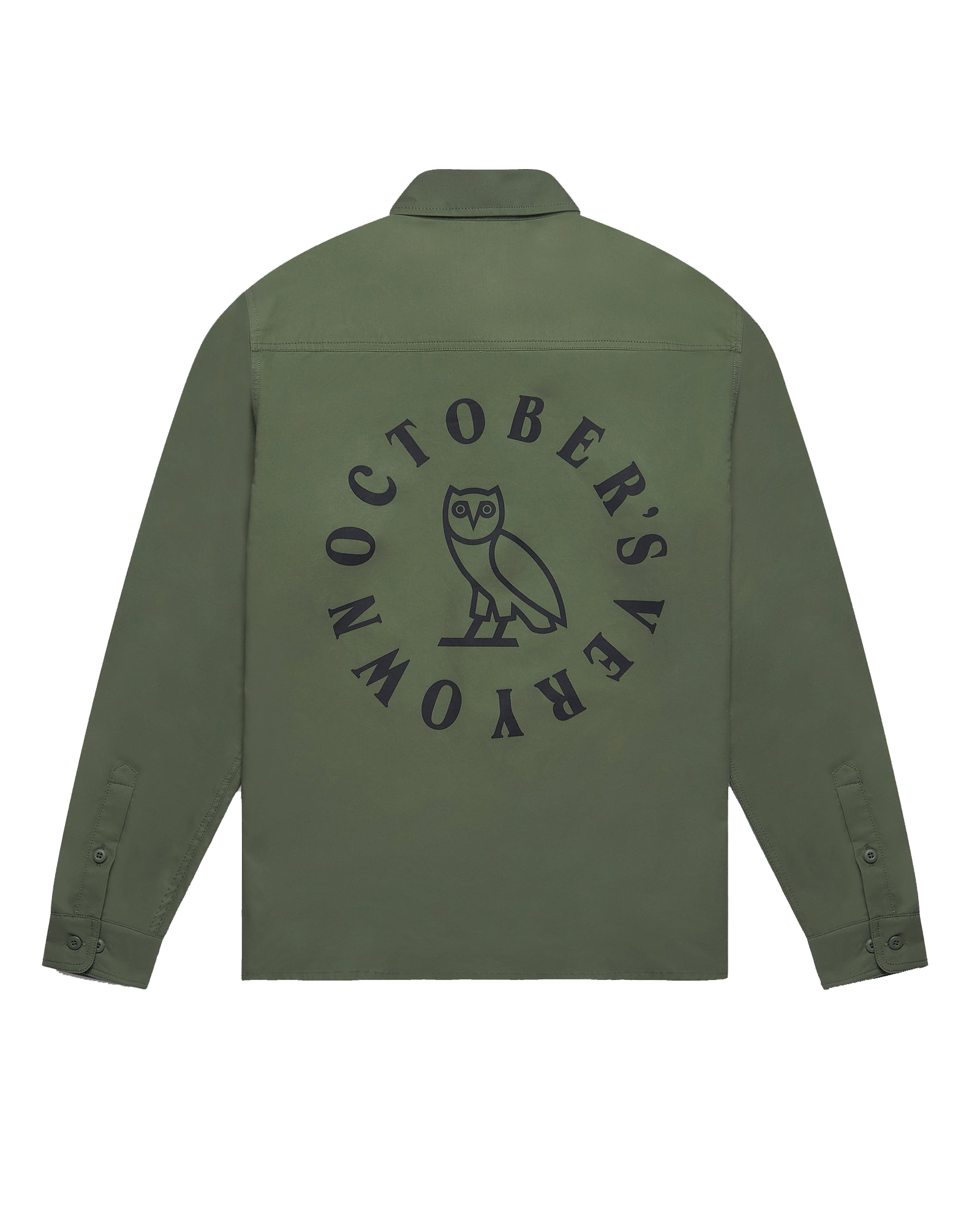 Pre-owned Ovo  Military Field Shirt Vine