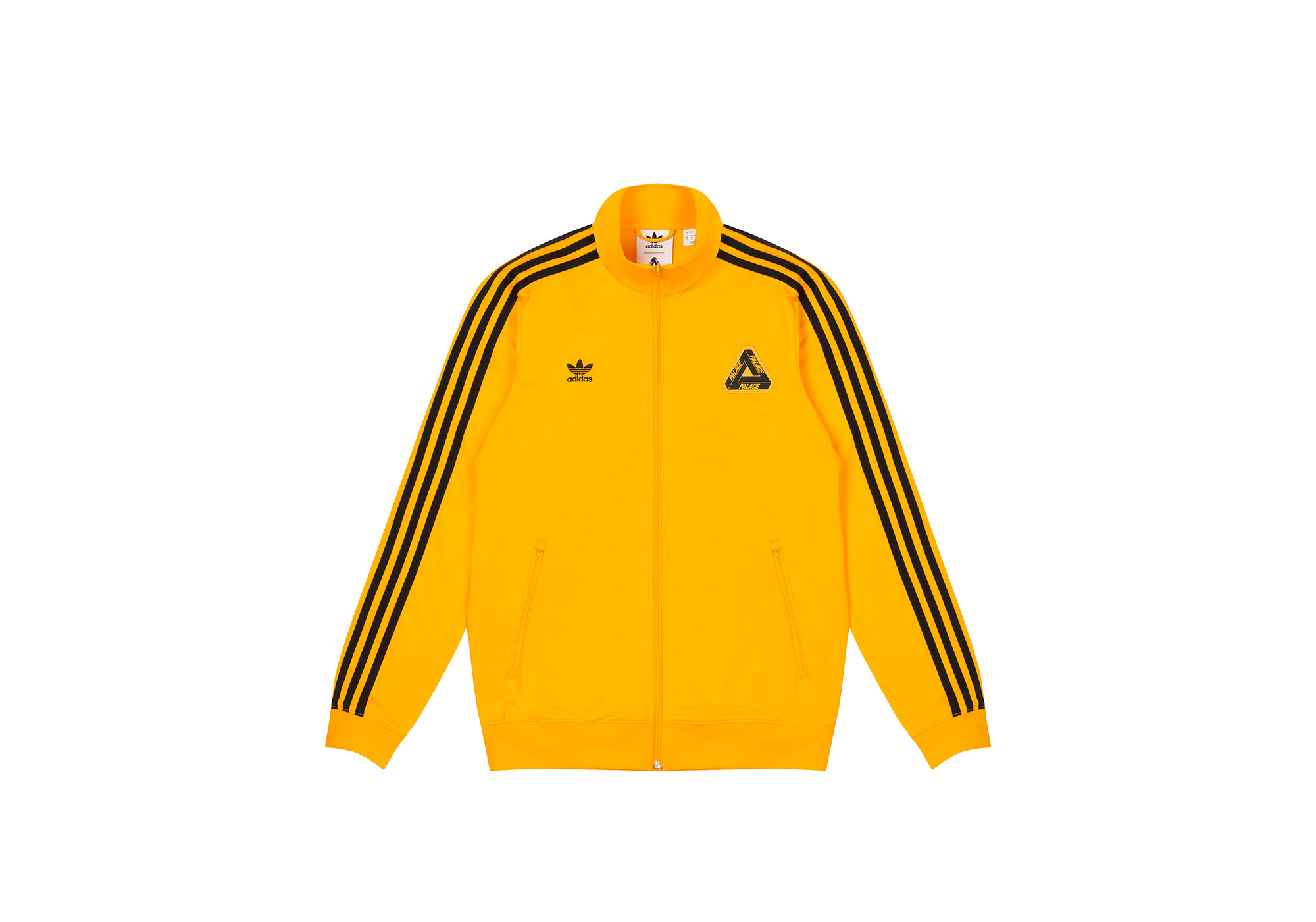 Pre-owned Palace Adidas Firebird Track Top Yellow | ModeSens