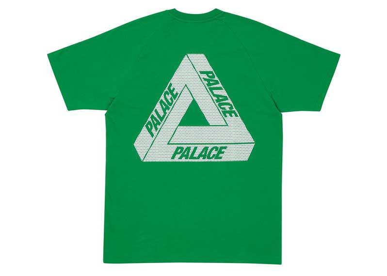 Pre-owned Palace  Adidas Stan Smith T-shirt Green
