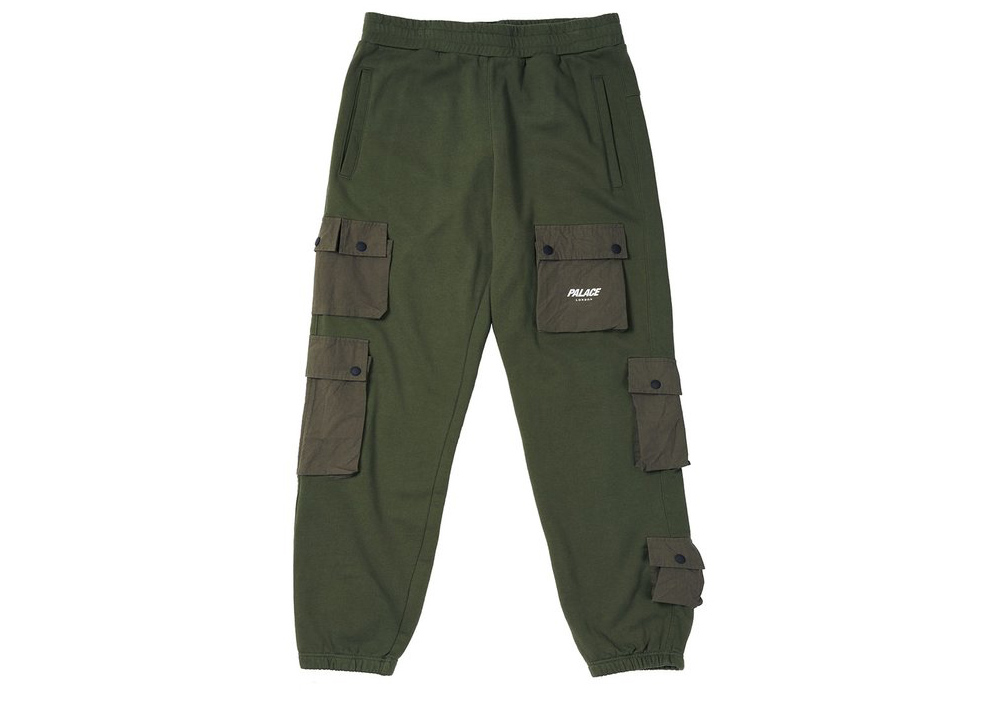 Pre-owned Palace  C-pocket Joggers Green