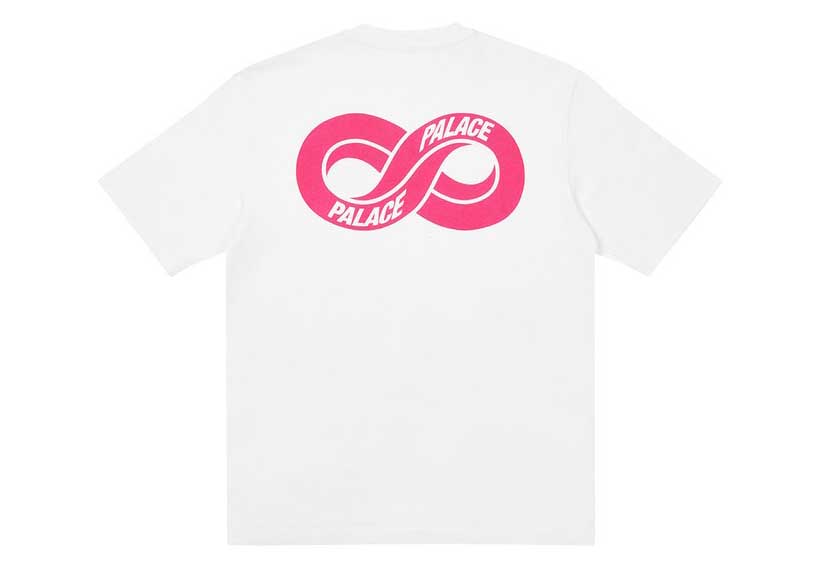 Pre-owned Palace  Infinity T-shirt White