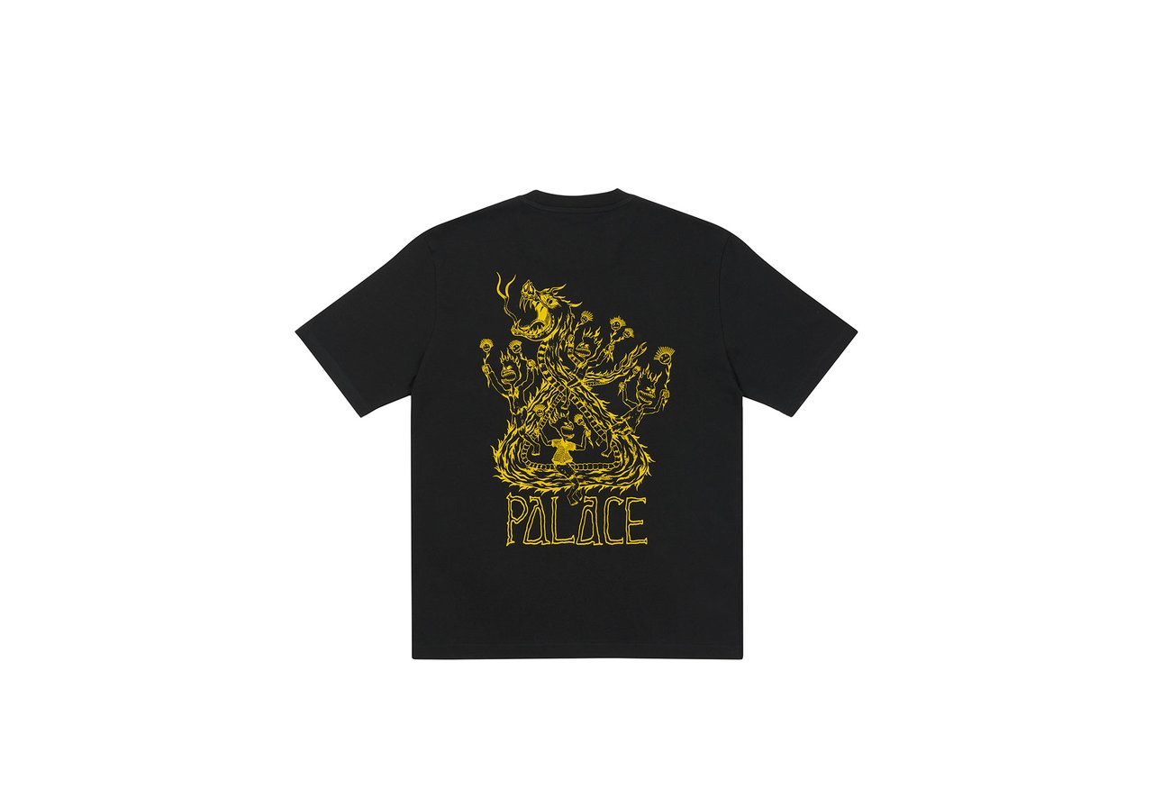 Pre-owned Palace  Lotties Classic T-shirt Black