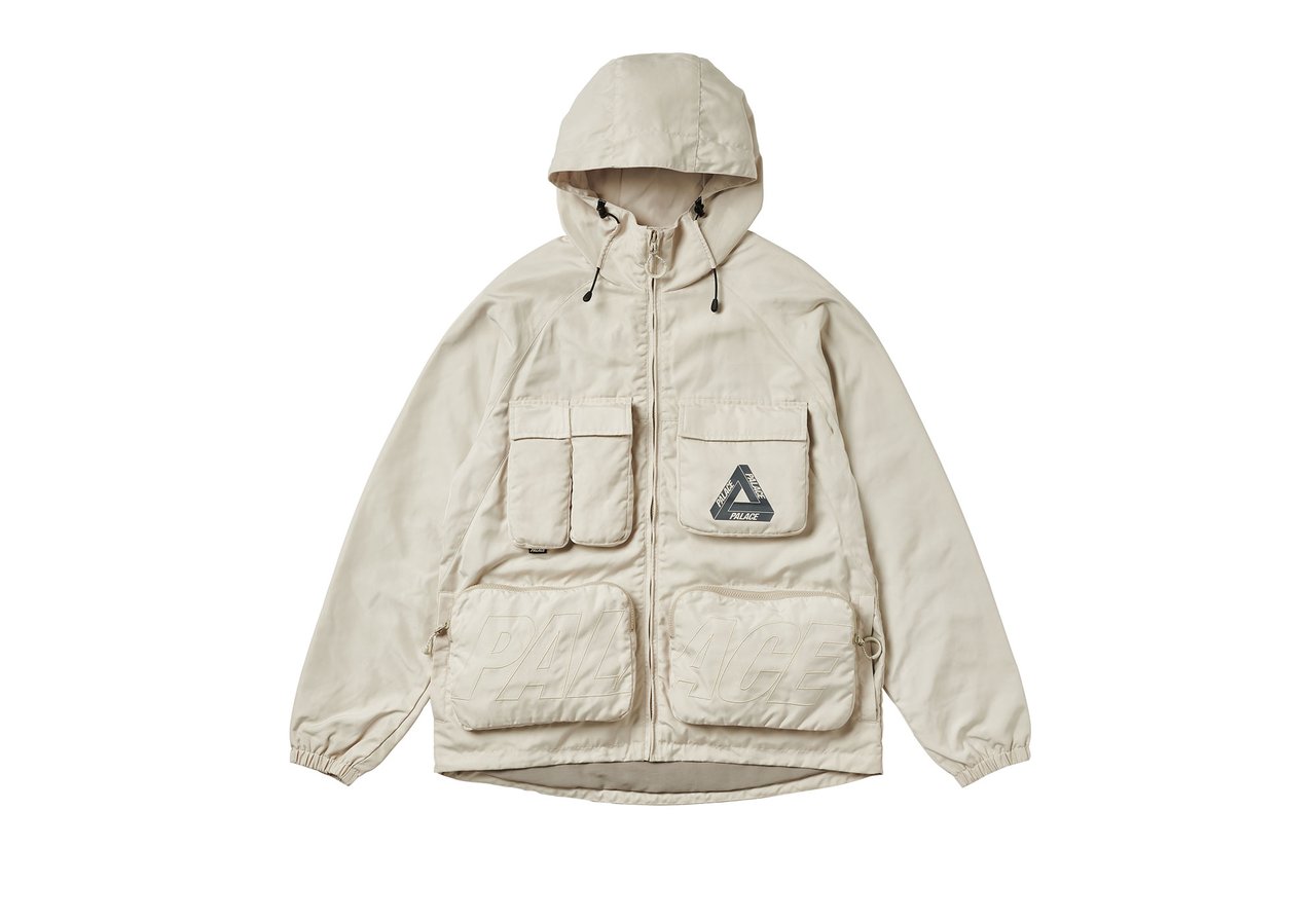 Pre-owned Palace  Pal Is Ace Jacket Stone