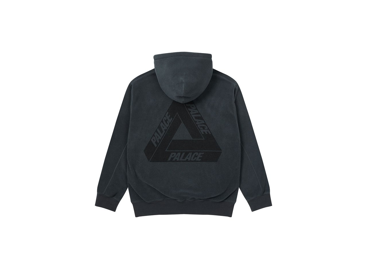 palace polartec hoodie