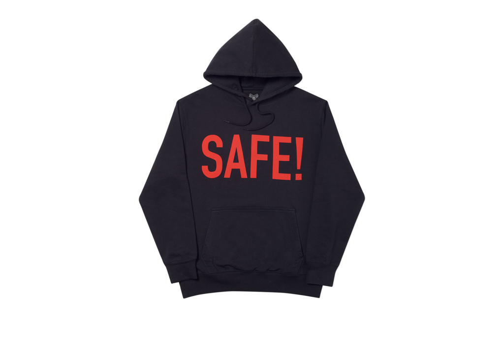 palace safe hoodie