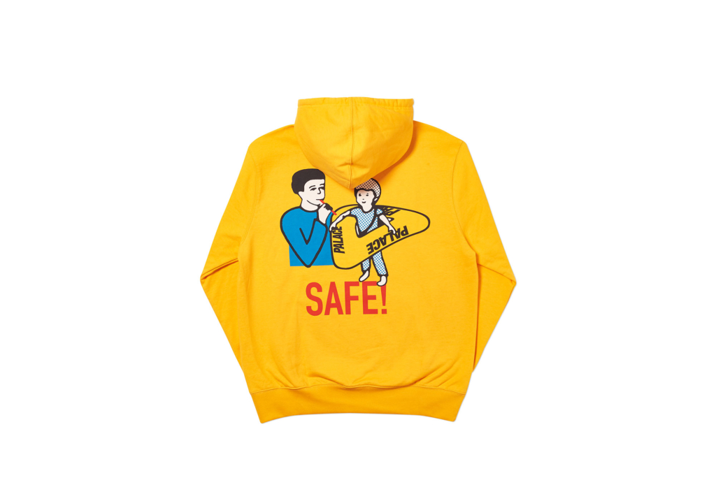 palace safe hoodie