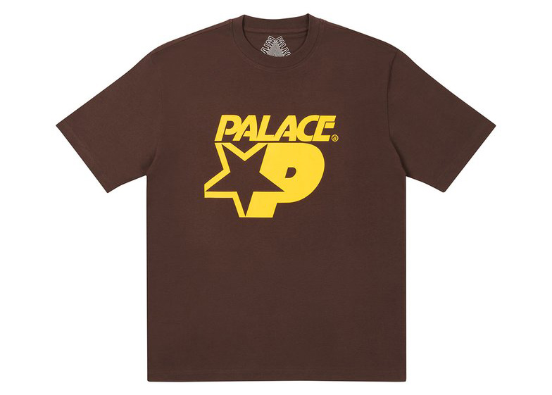 Pre-owned Palace  Sporty T-shirt Brown