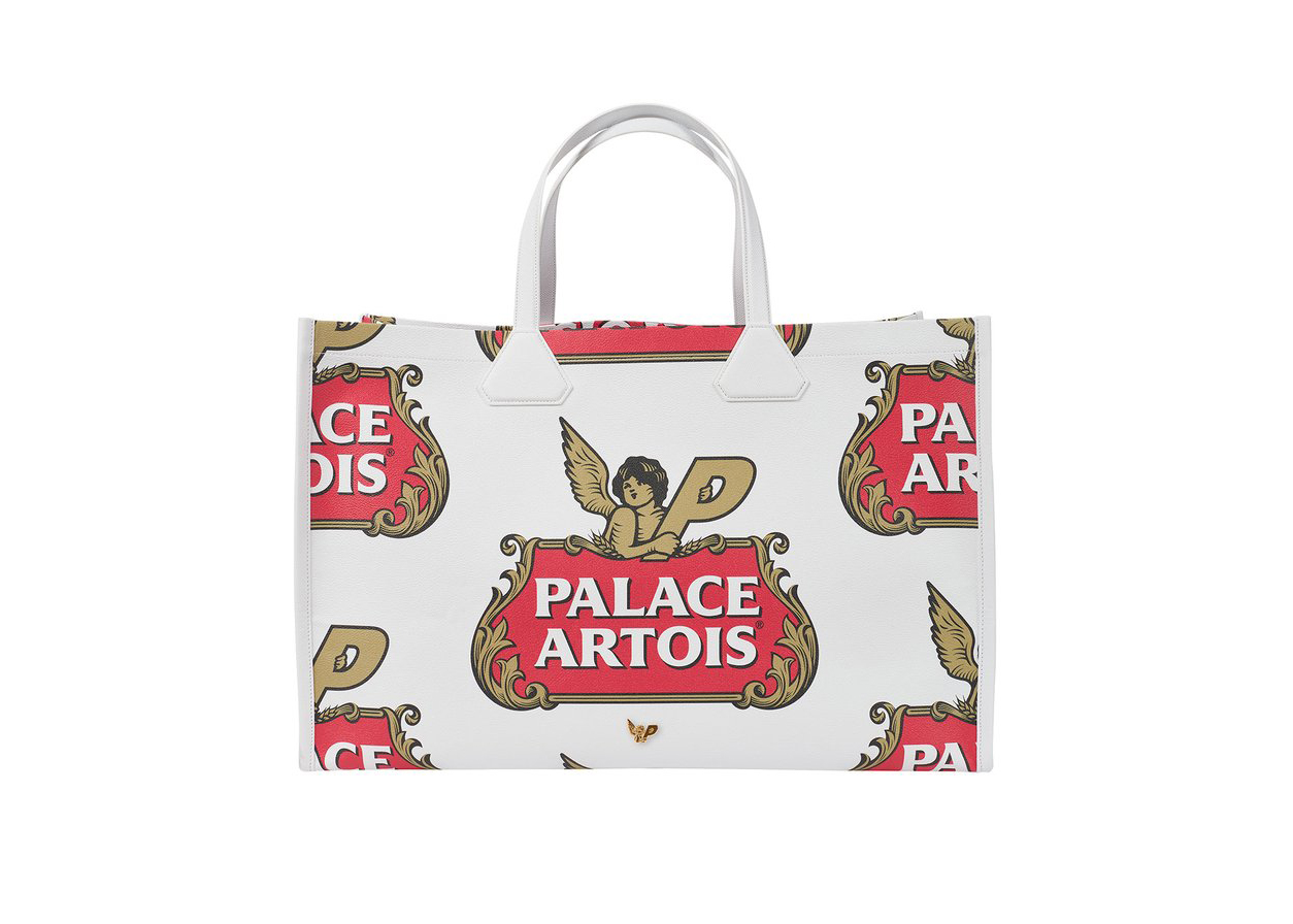 Pre-owned Palace  Stella Artois Tote Bag Cream