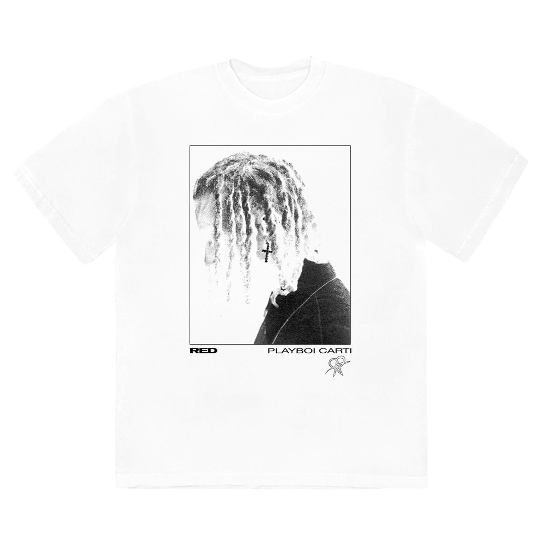 Pre-owned Playboi Carti  Ecstacy Of The Vampires T-shirt White