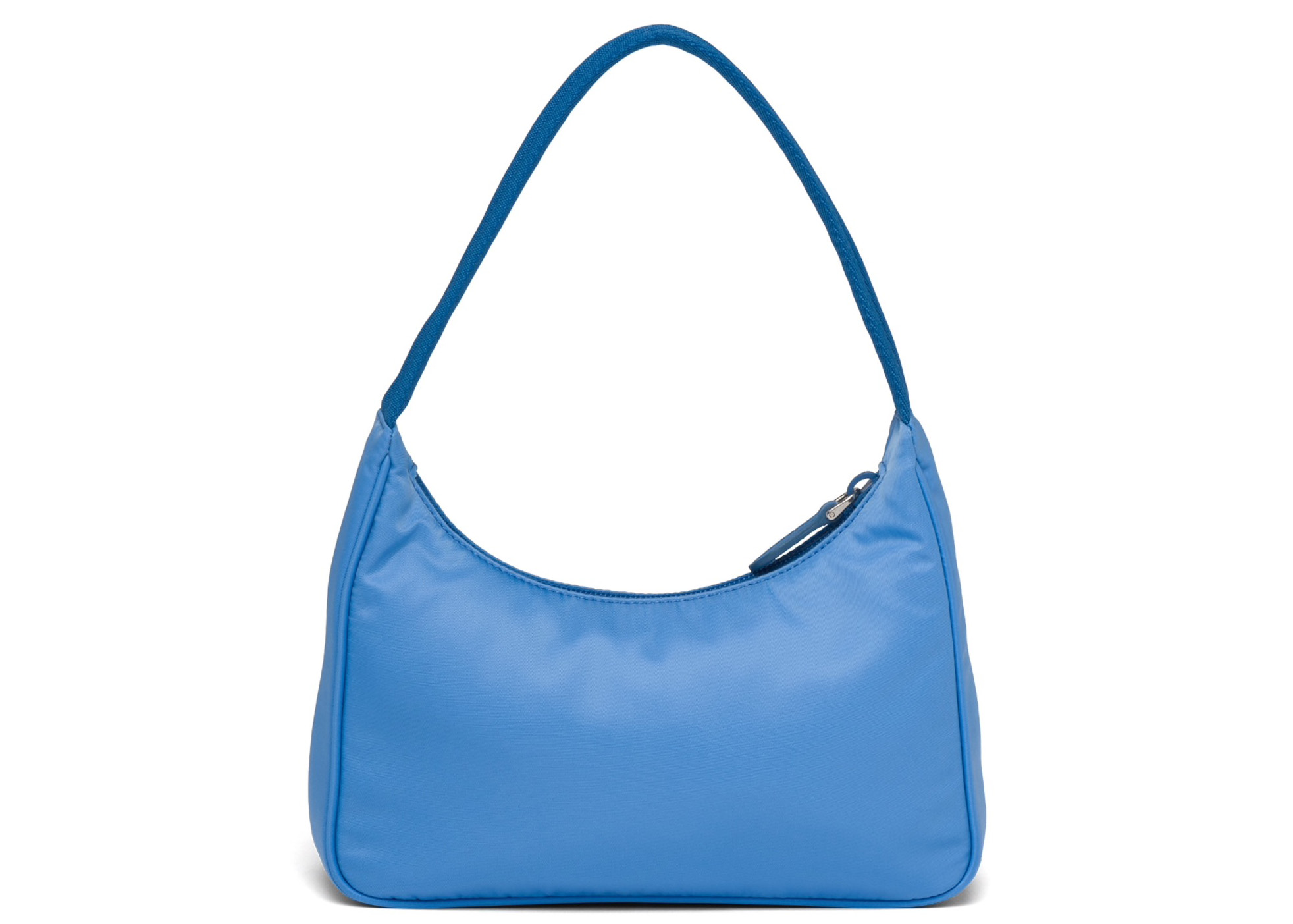 blue nylon bag