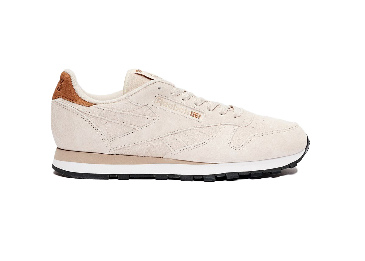 Pre-owned Reebok  Classic Leather Sns Walking In Stucco/wild Brown/modern Beige