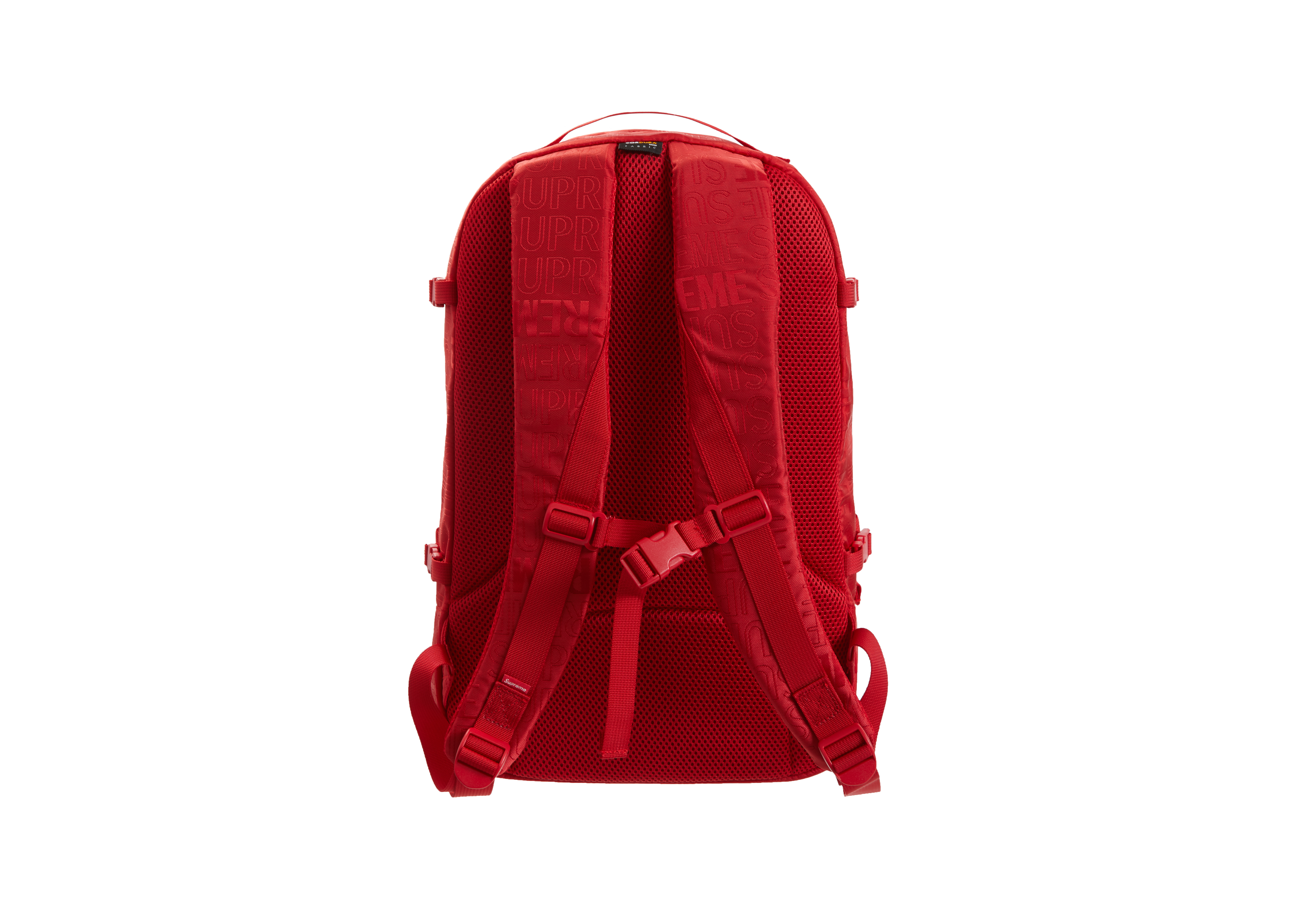 supreme ss19 red backpack