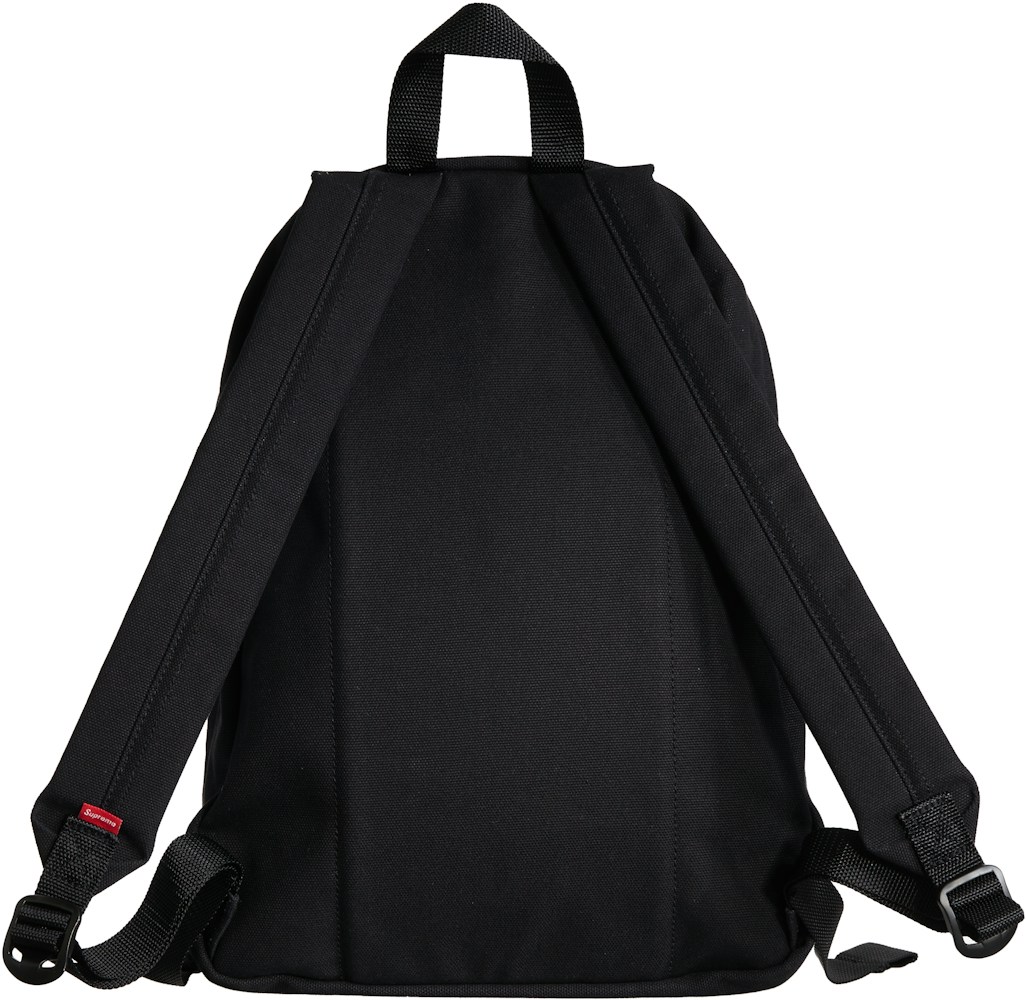 Supreme Canvas Backpack Black - FW20