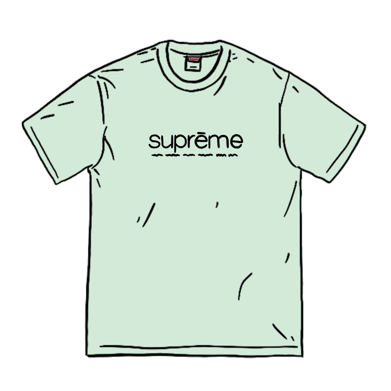 爆買い大人気 Supreme - Supreme Five Boroughs Tee Pale Aqua Mの通販