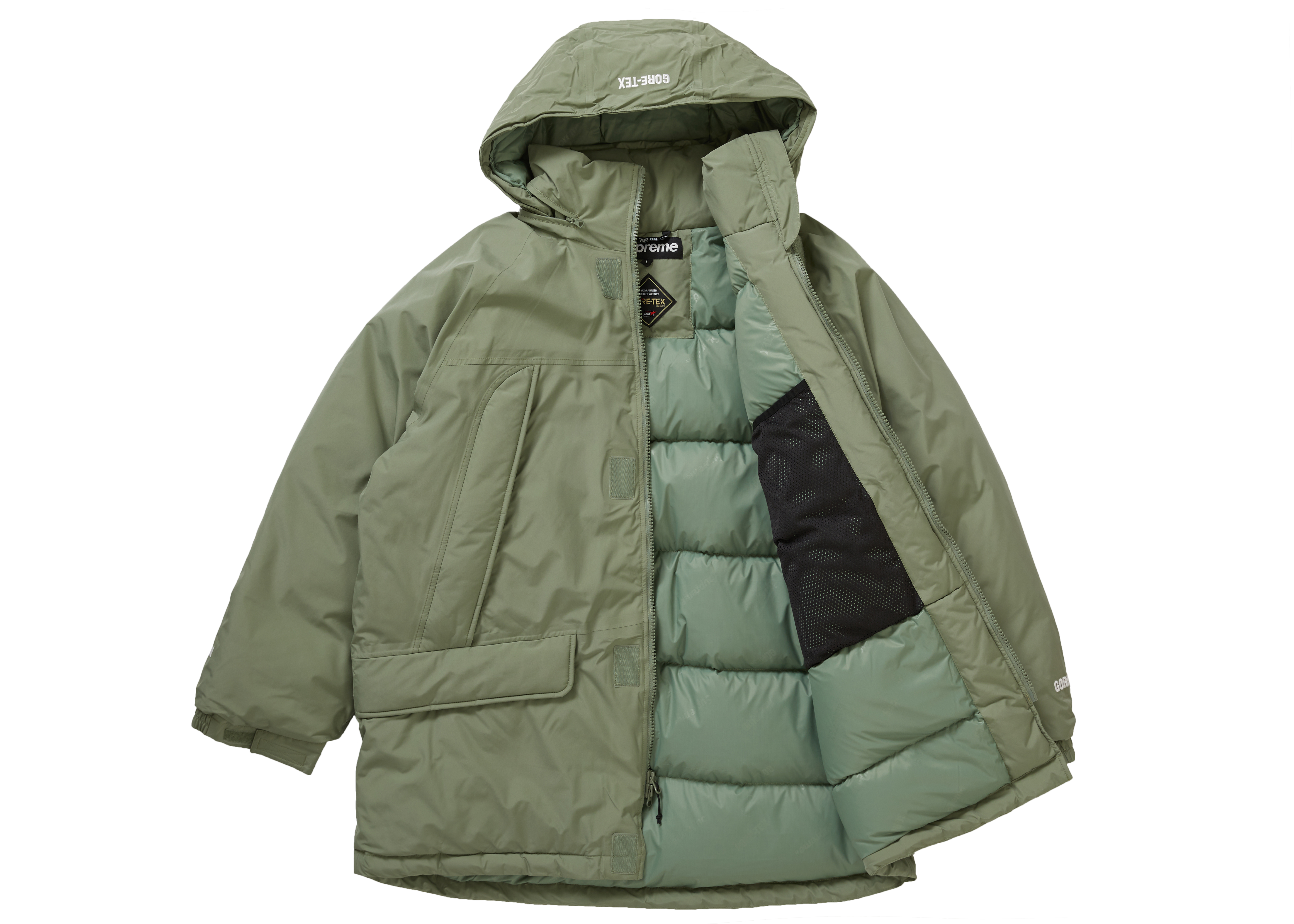 supreme gore tex 700 fill down parka