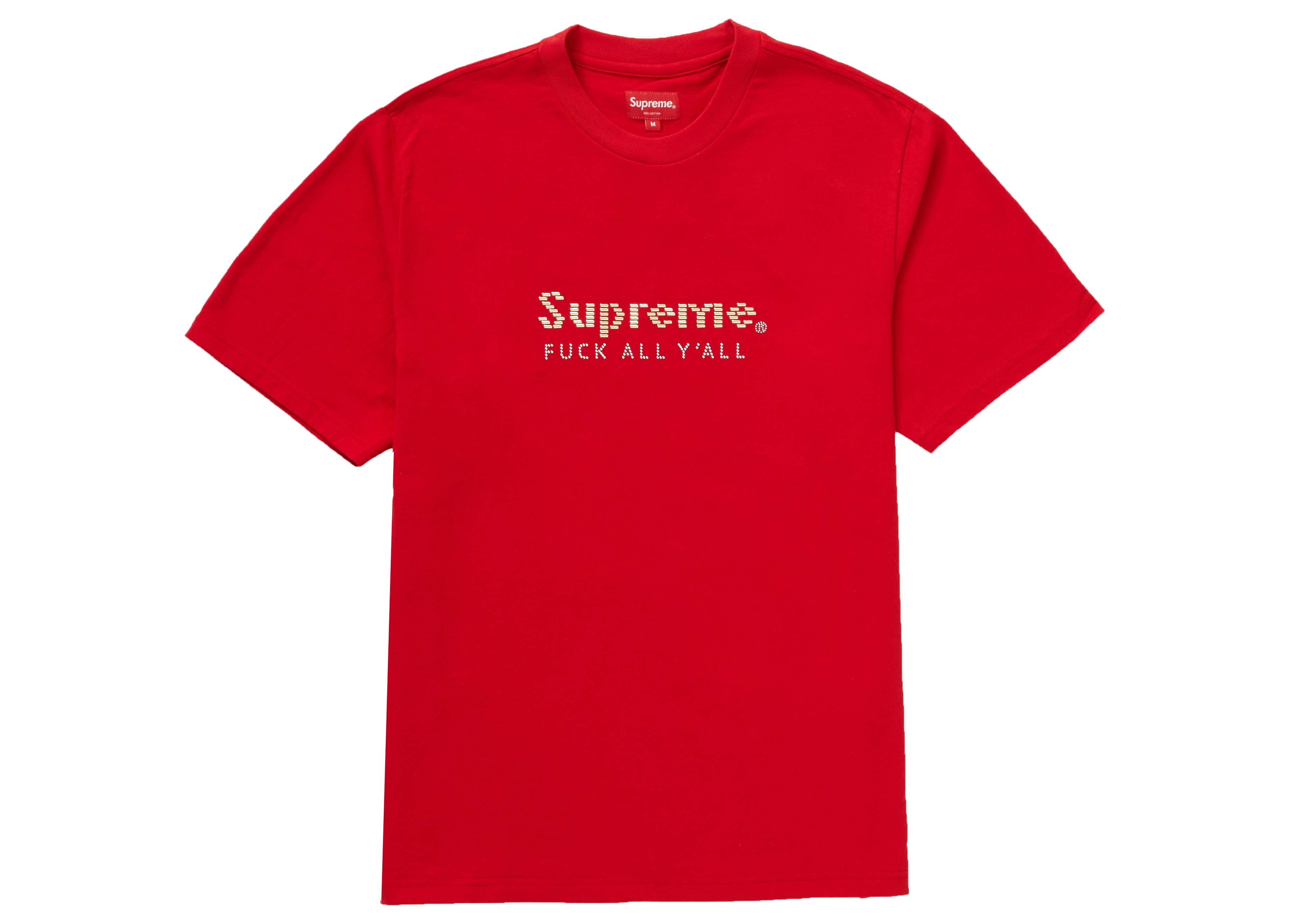 supreme gold t shirt