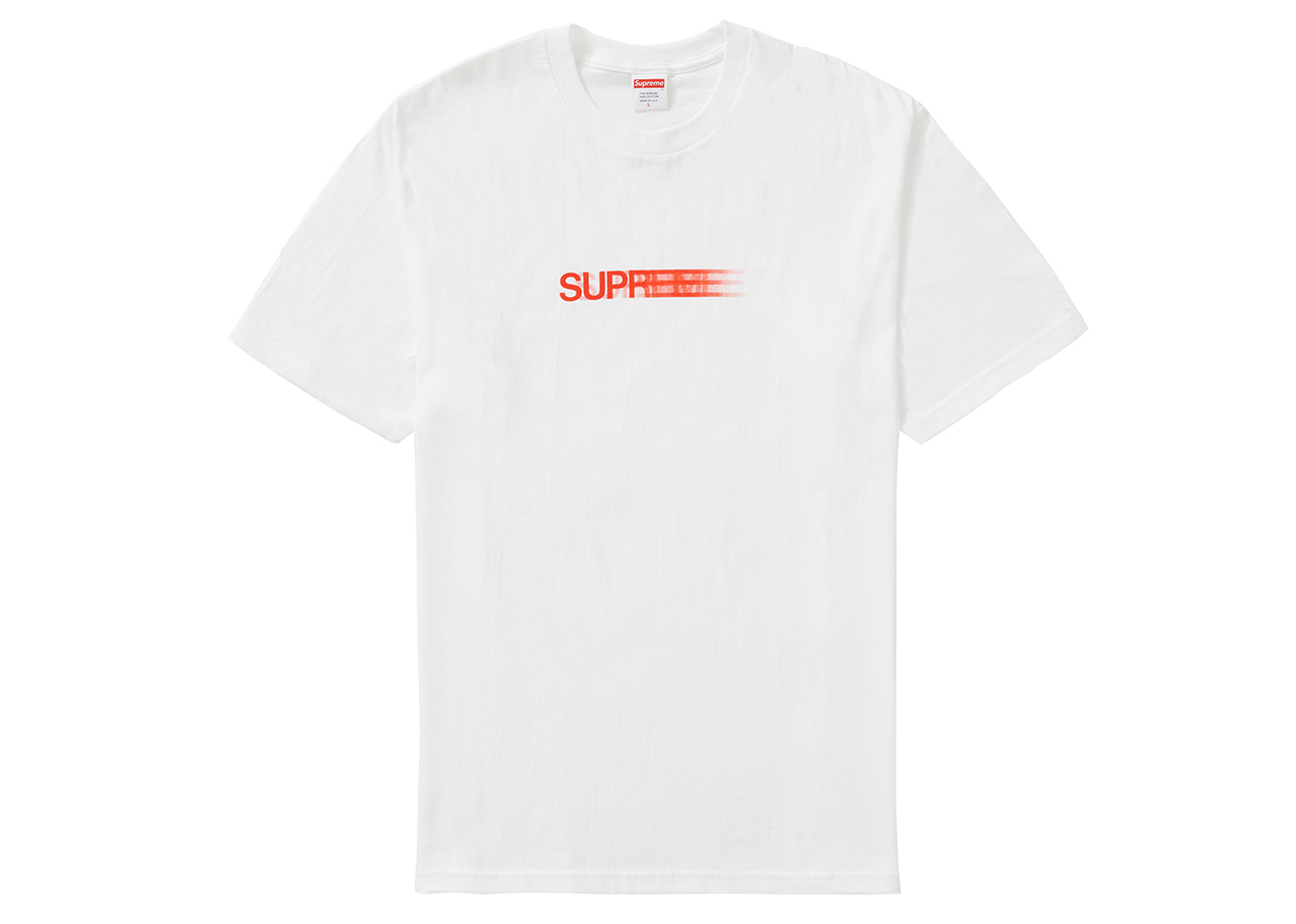 all white supreme shirt