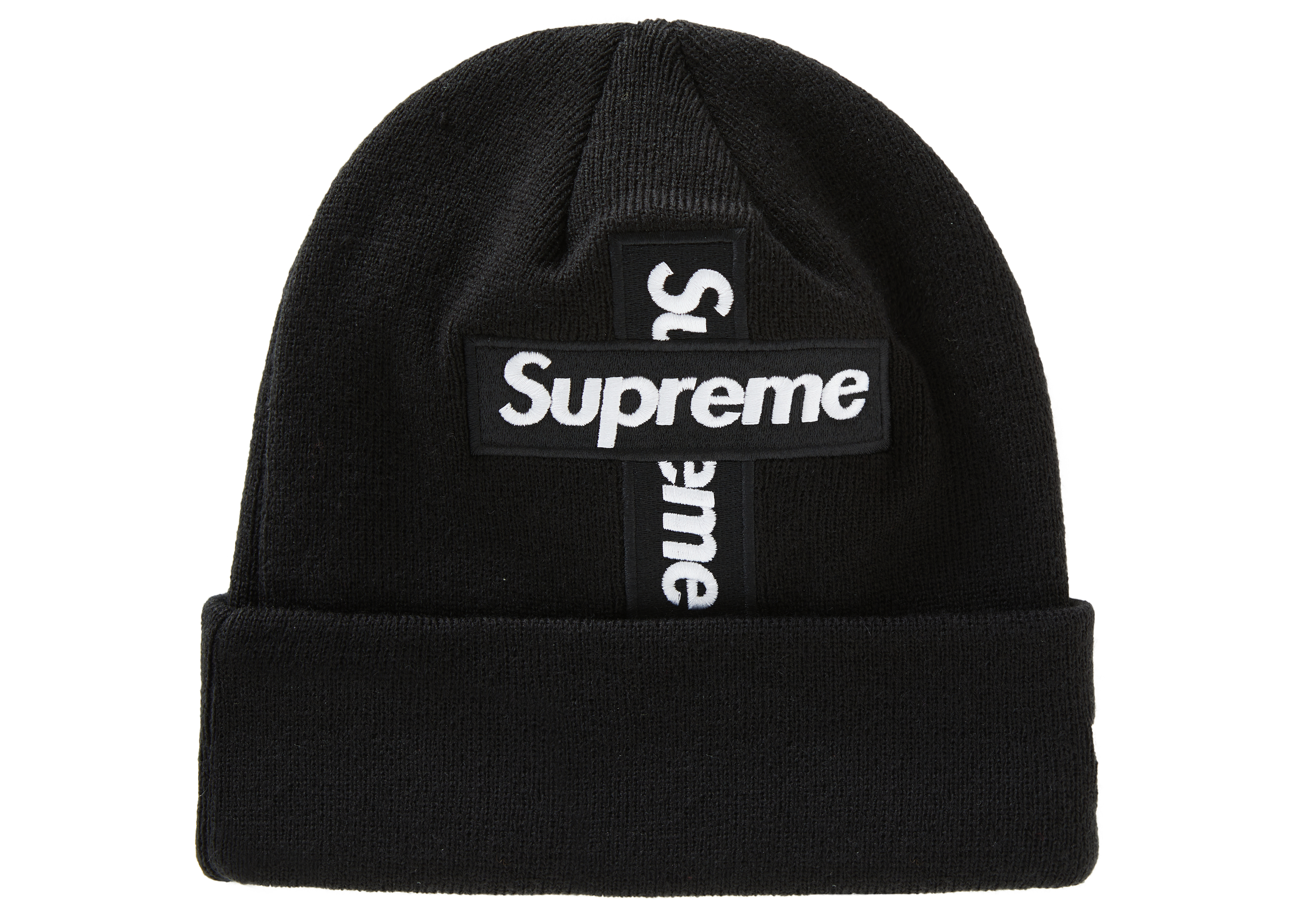 supreme new era box logo beanie grey