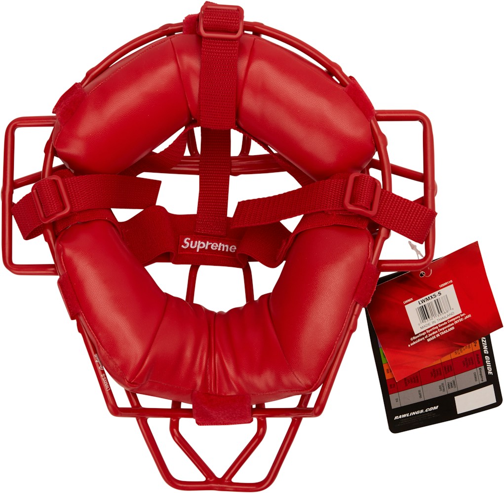 Supreme Rawlings Catcher's Mask Red - SS18