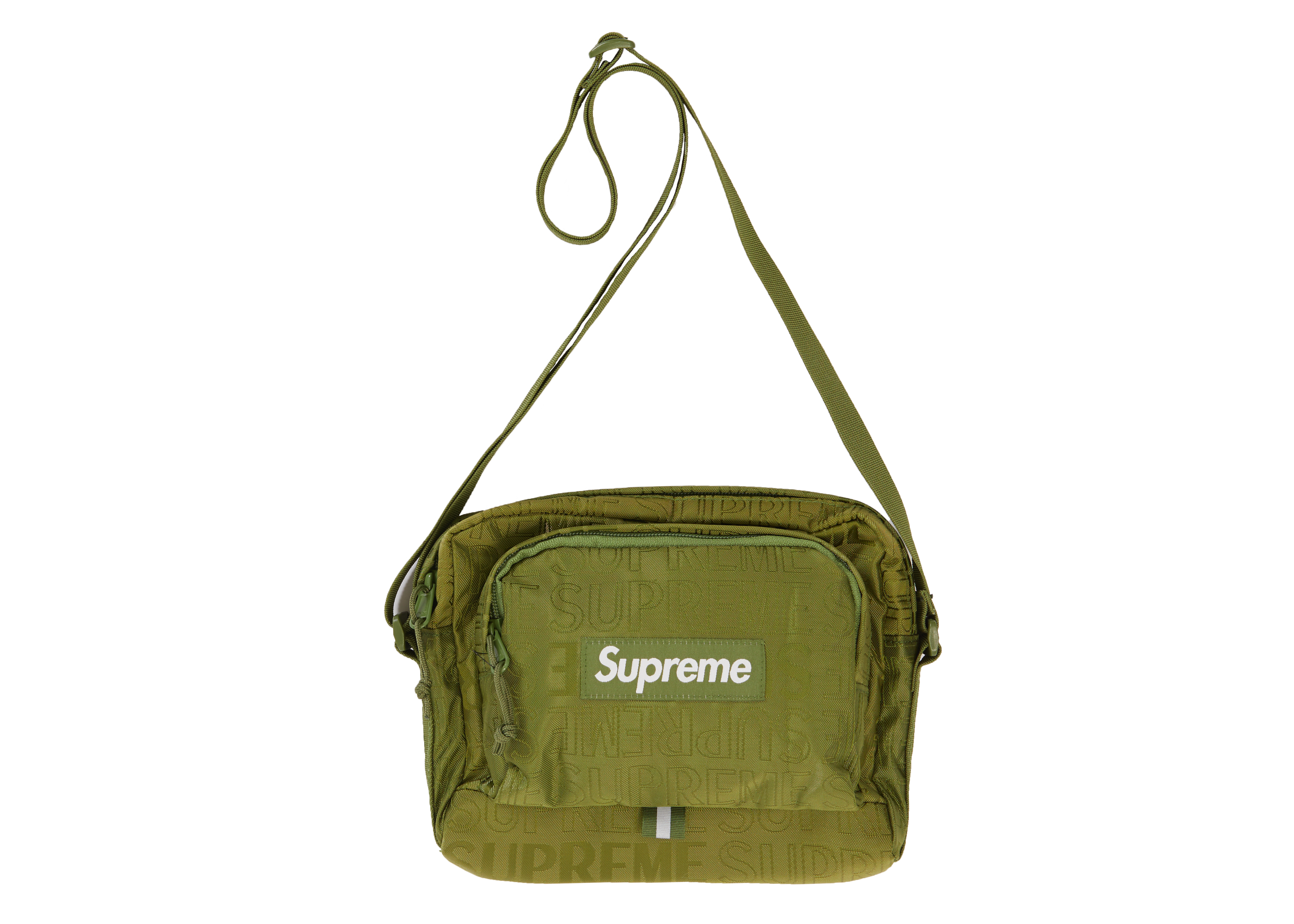 supreme khaki shoulder bag