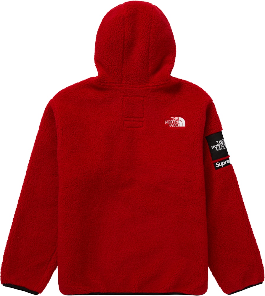 Supreme The North Face S Logo Fleece Jacket Red - FW20