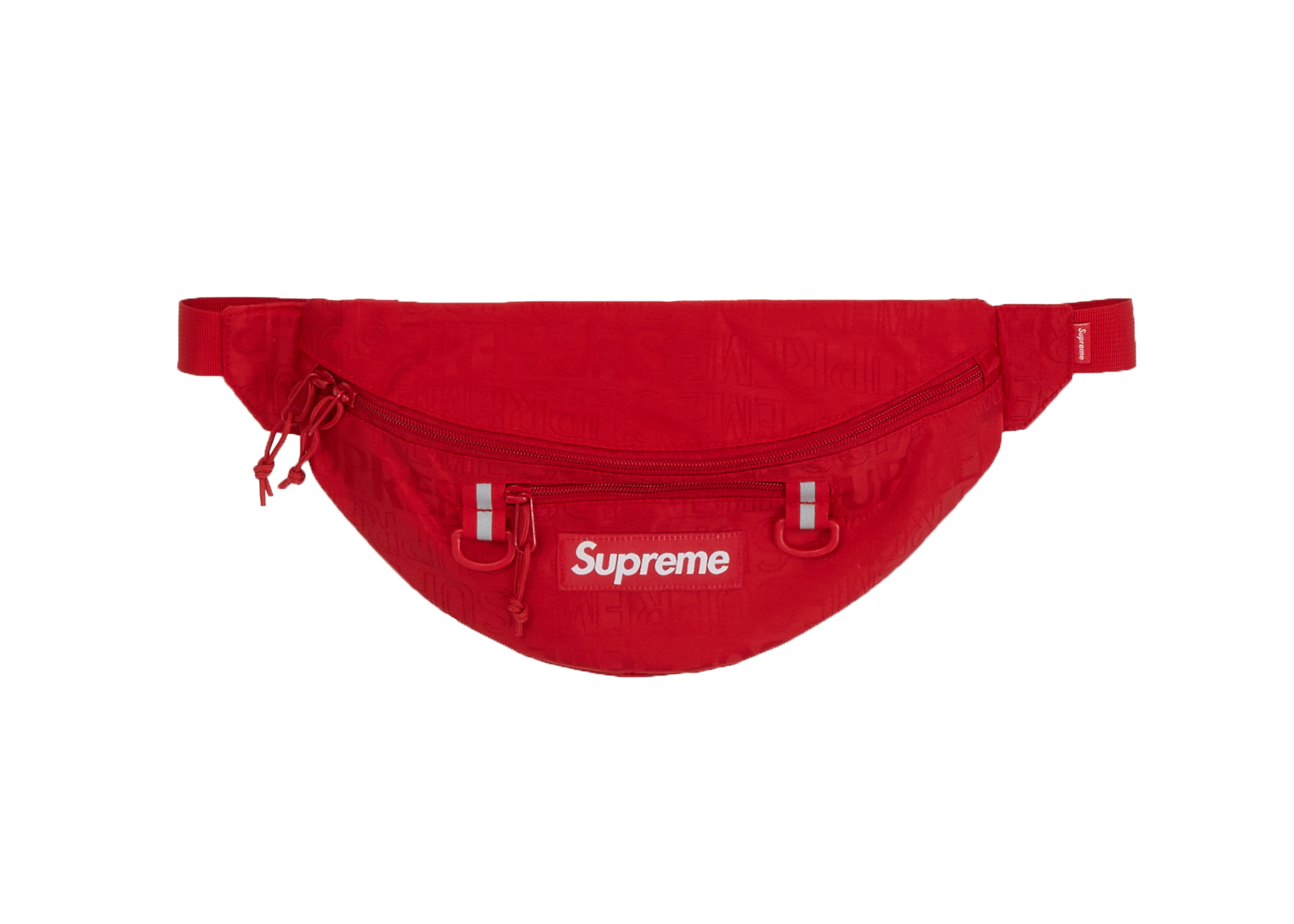 supreme waist bag pink