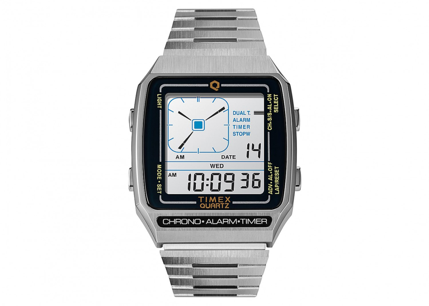 Pre-owned Timex  Q Reissue Digital Tw2u72400zv
