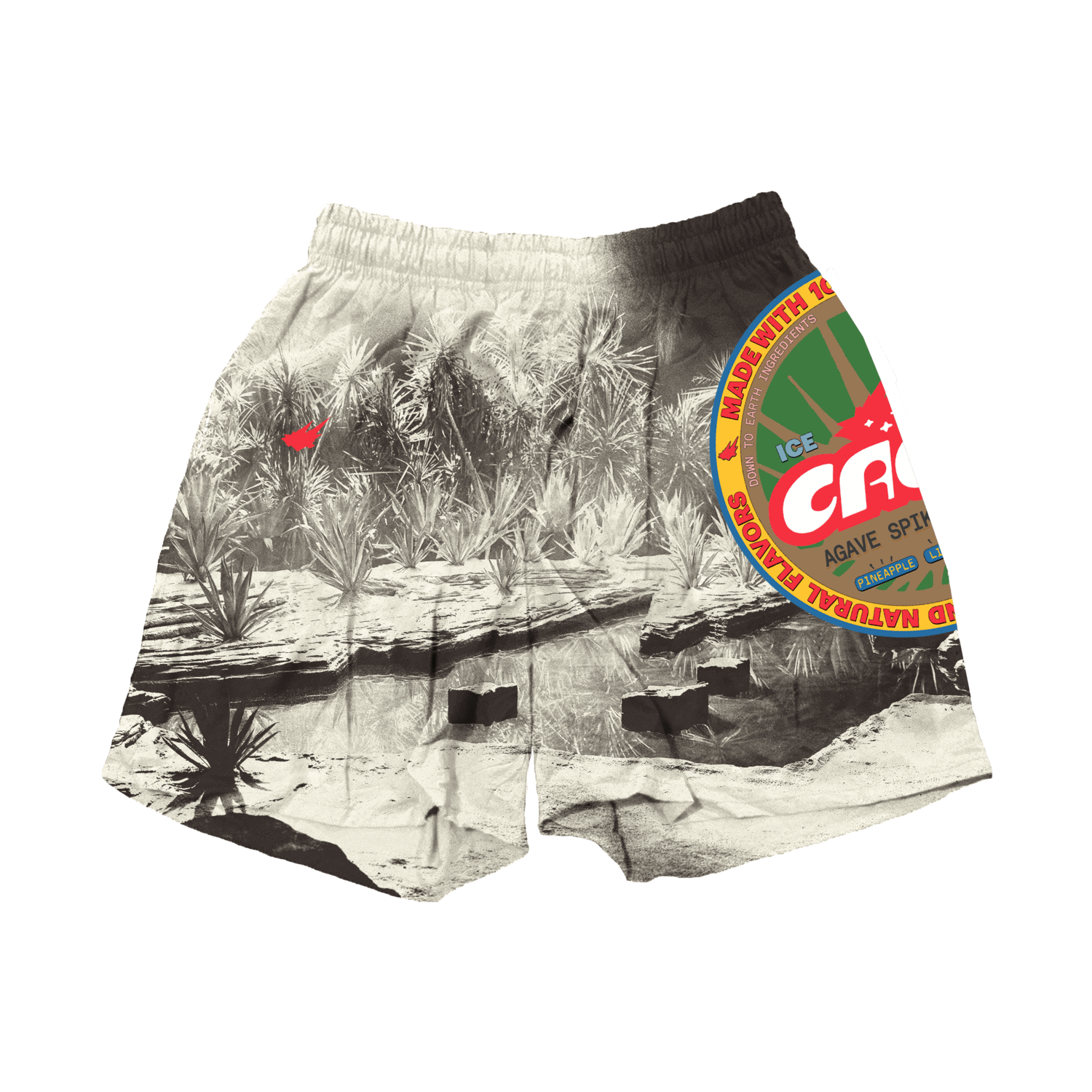 Pre-owned Travis Scott  Cacti Oasis Outdoor Shorts Multi