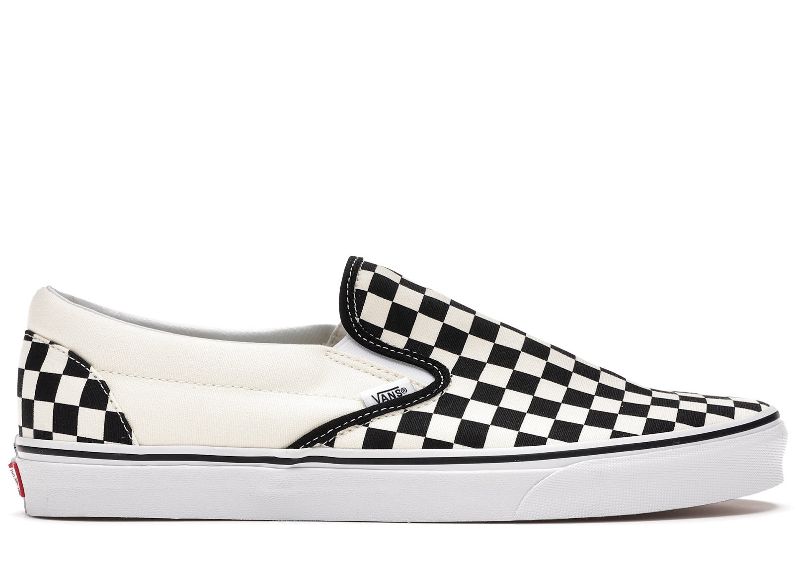 vans slip on checkerboard grey