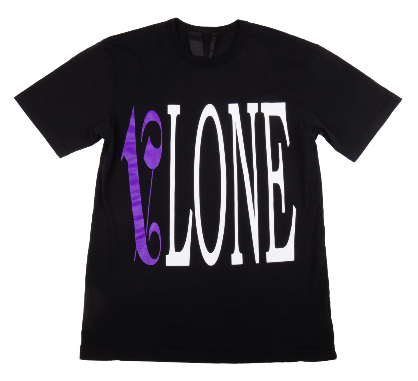 Pre-owned Vlone X Palm Angels T-shirt Black/purple