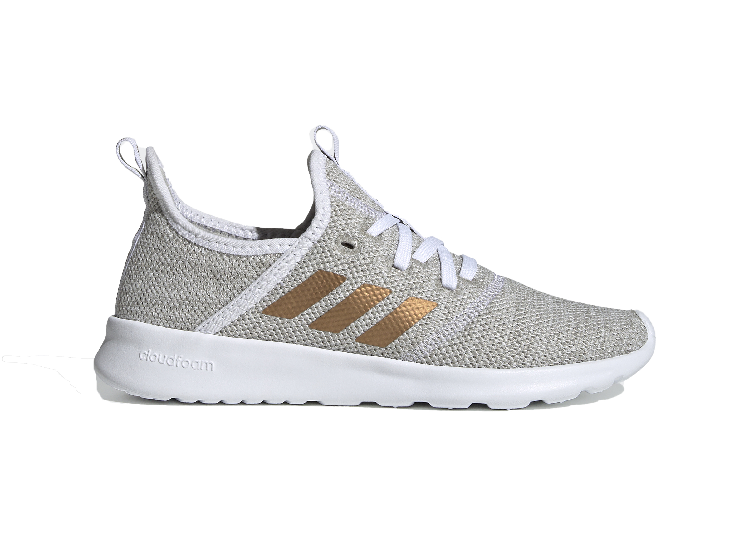 adidas cloudfoam metallic rose gold