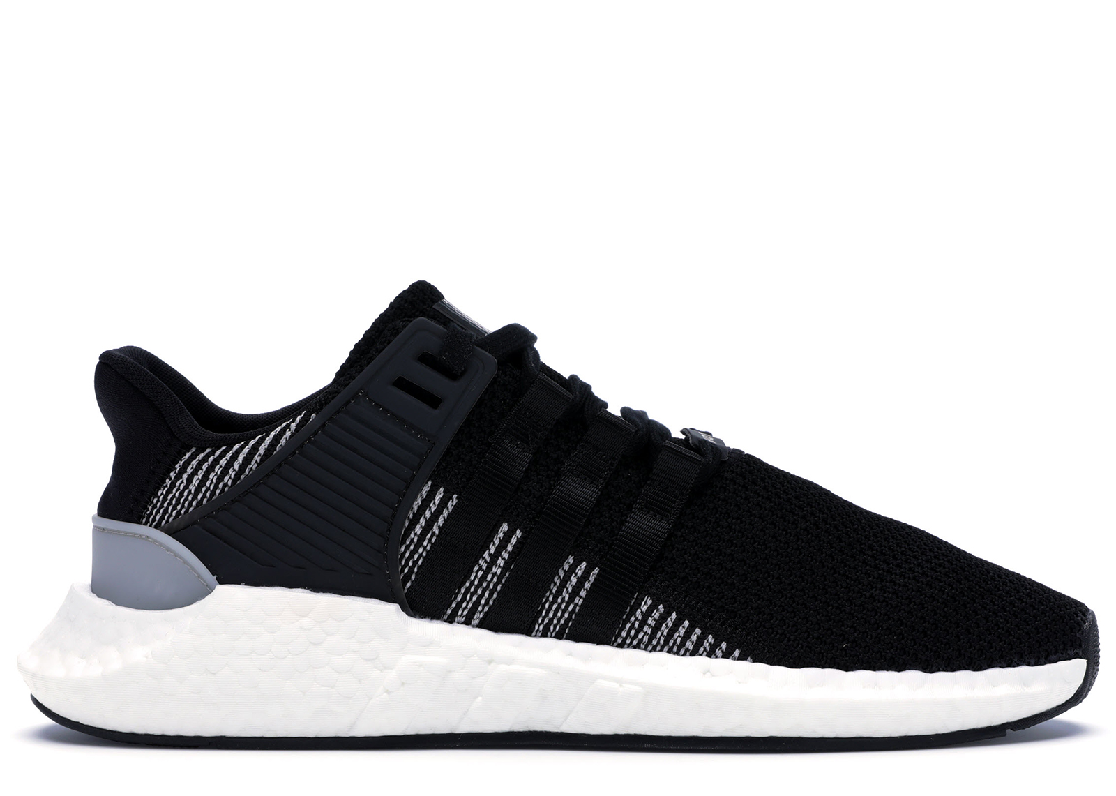 eqt support black and white