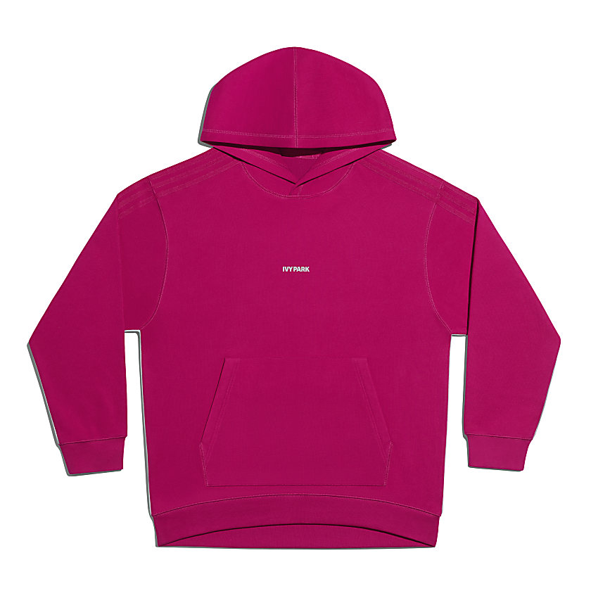 Pre-owned Adidas Originals Adidas Ivy Park Cargo Hoodie (all Gender) Bold Pink
