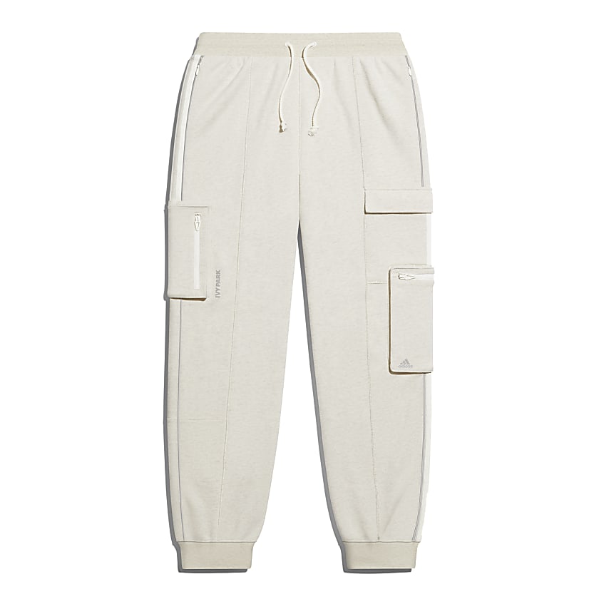 Pre-owned Adidas Originals Adidas Ivy Park Cargo Sweat Pants (all Gender) Cream Melange