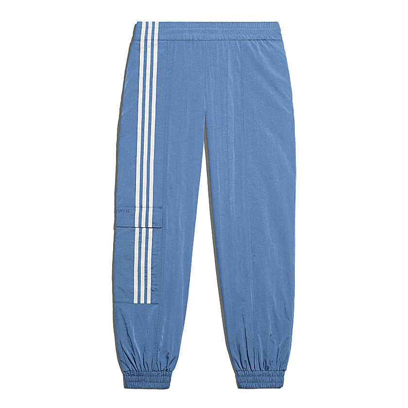 Pre-owned Adidas Originals Adidas Ivy Park Nylon Track Pants (all Gender) Light Blue