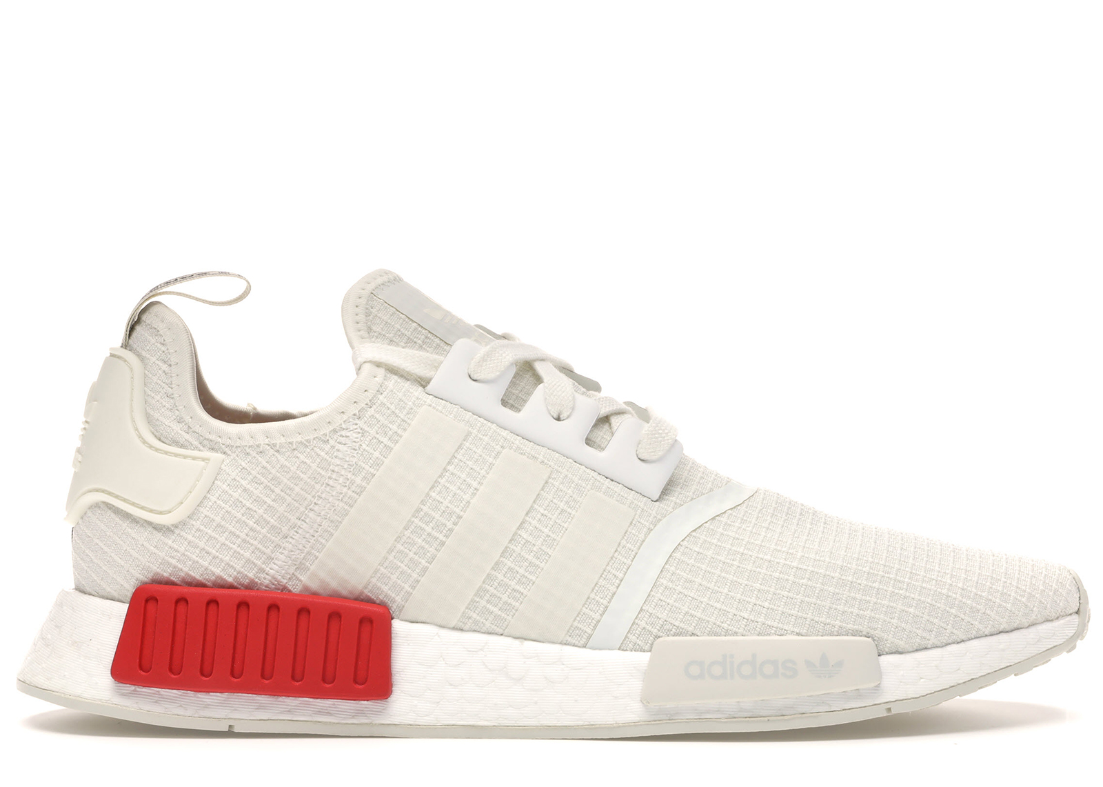 adidas nmd r1 off white red