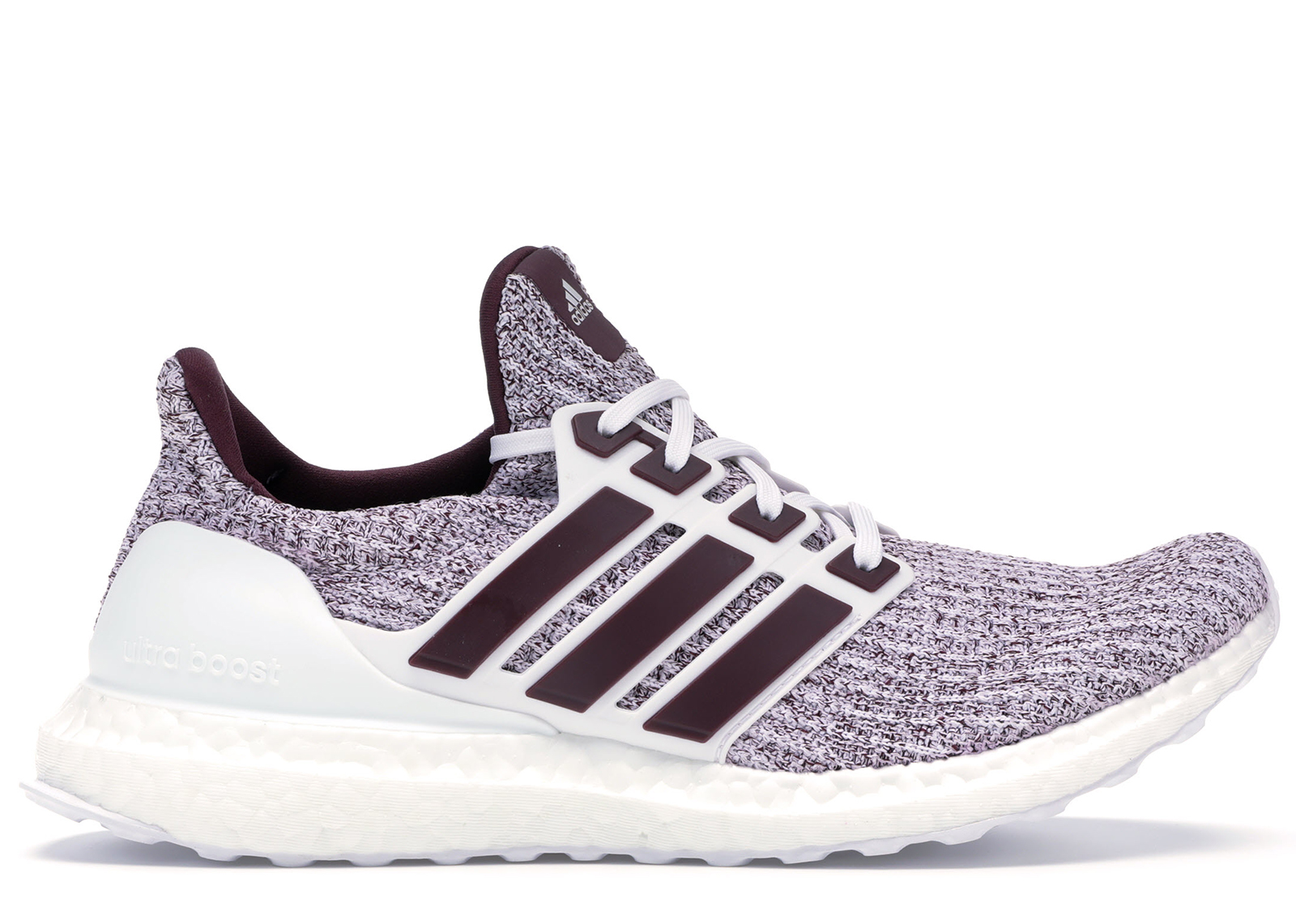 adidas pure boost maroon shoes